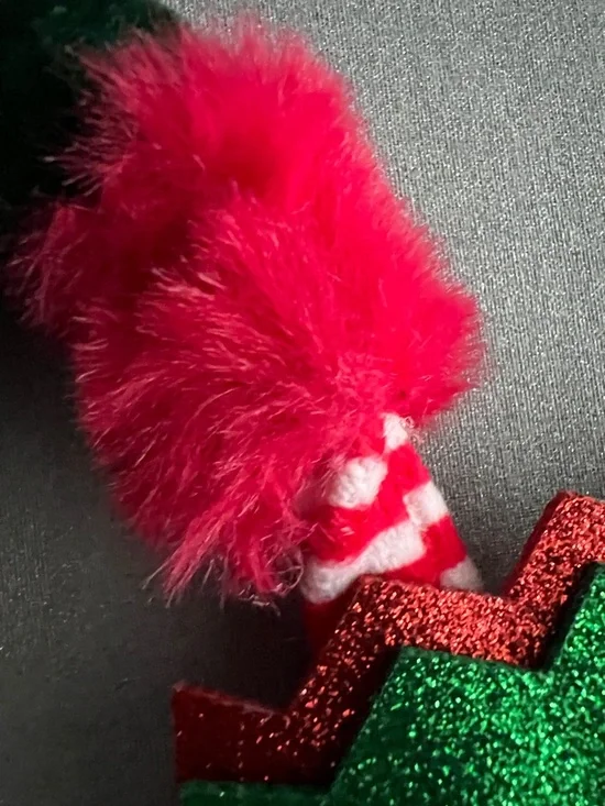 2/$12 🔥 Festive Women’s Elf Headband - Red & Green Holiday Costume Accessory - Picture 7 of 13